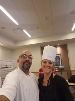 Noraleen with Chef in Austin TX